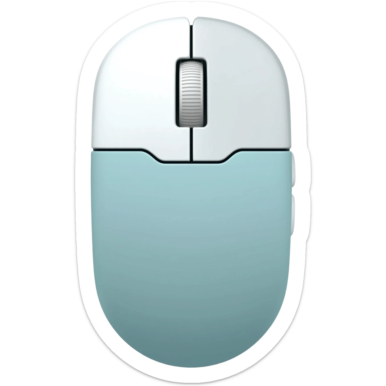 Golfing mouse sticker