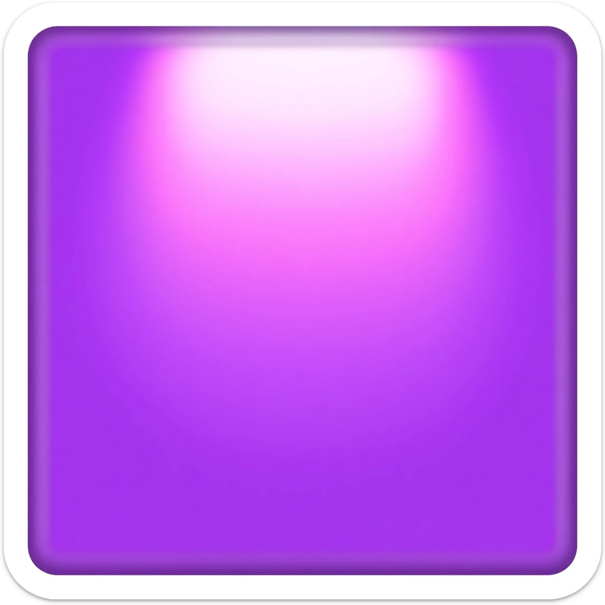 Purple lighting sticker