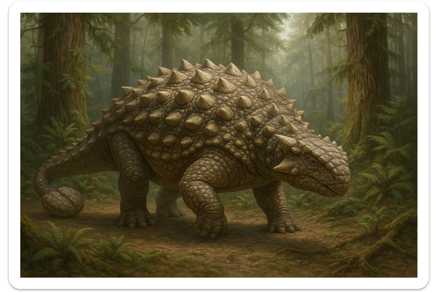 Anklyosaurus sticker