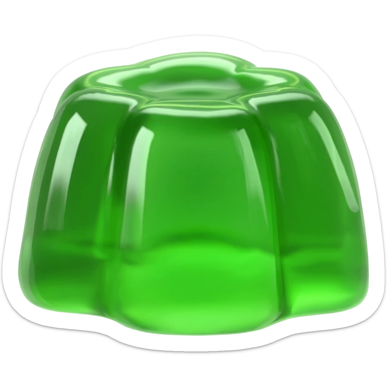 Green Jelly sticker