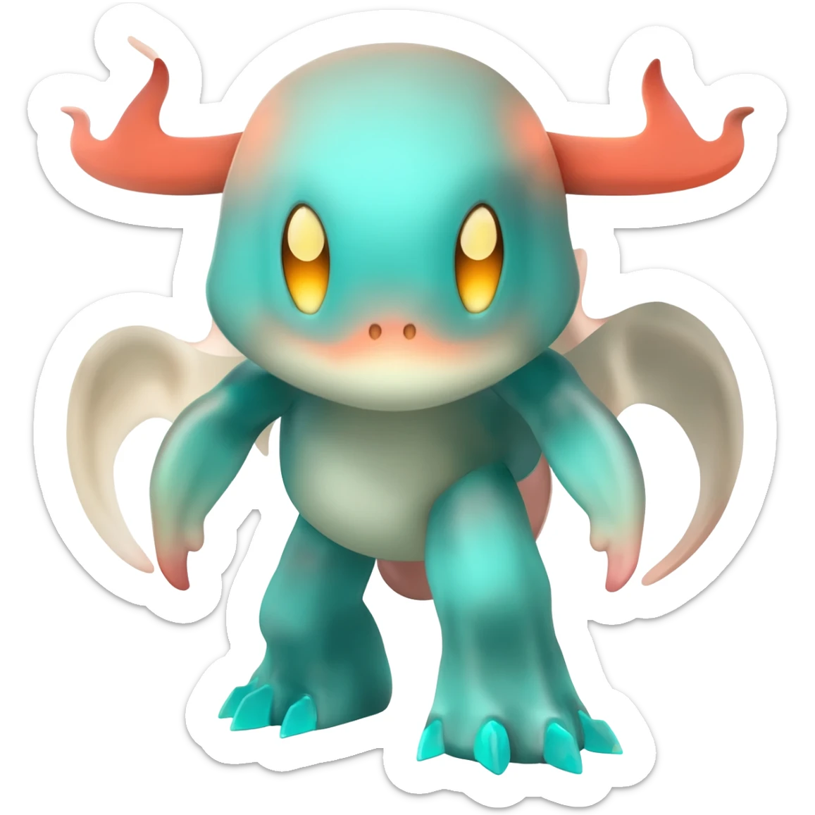 Exotic Pokémon-Fakémon-creature sticker