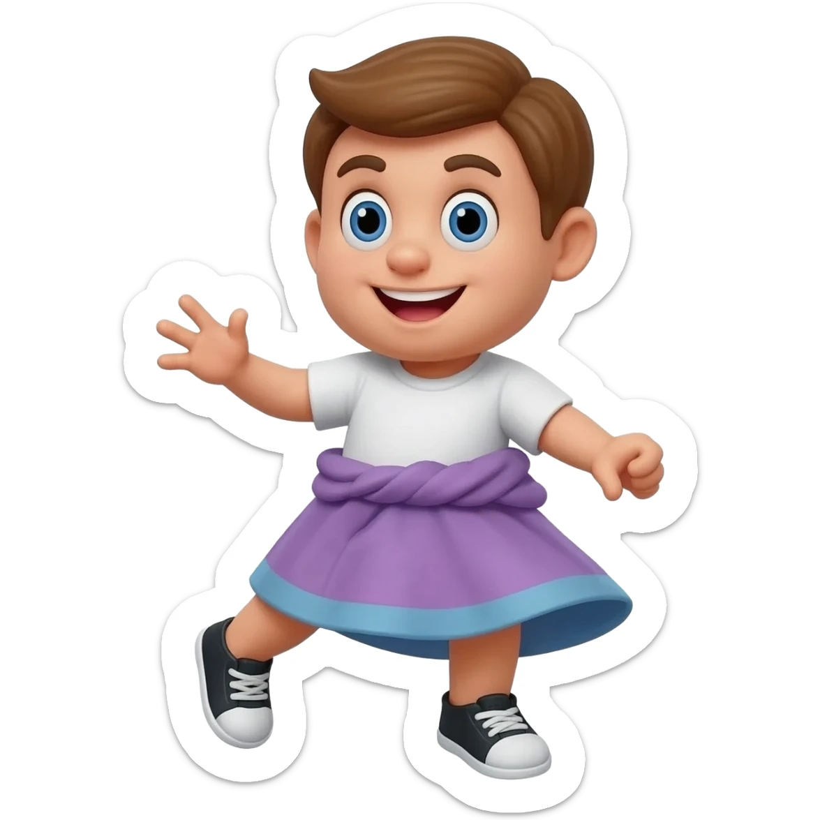 Skibidi toilet sticker