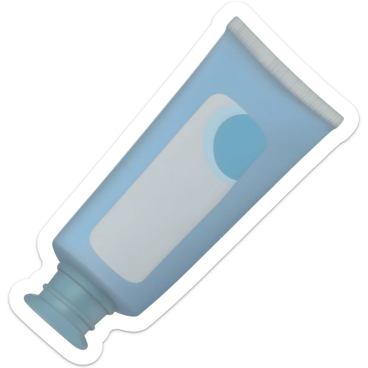 toothpaste sticker