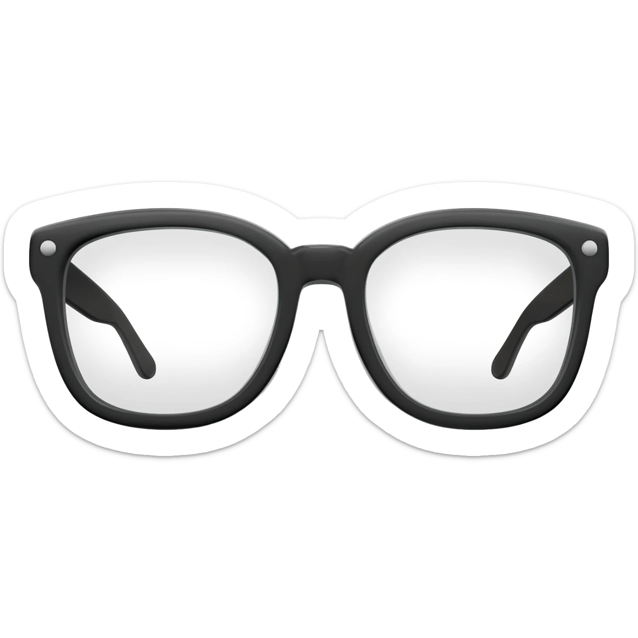 glasses sticker