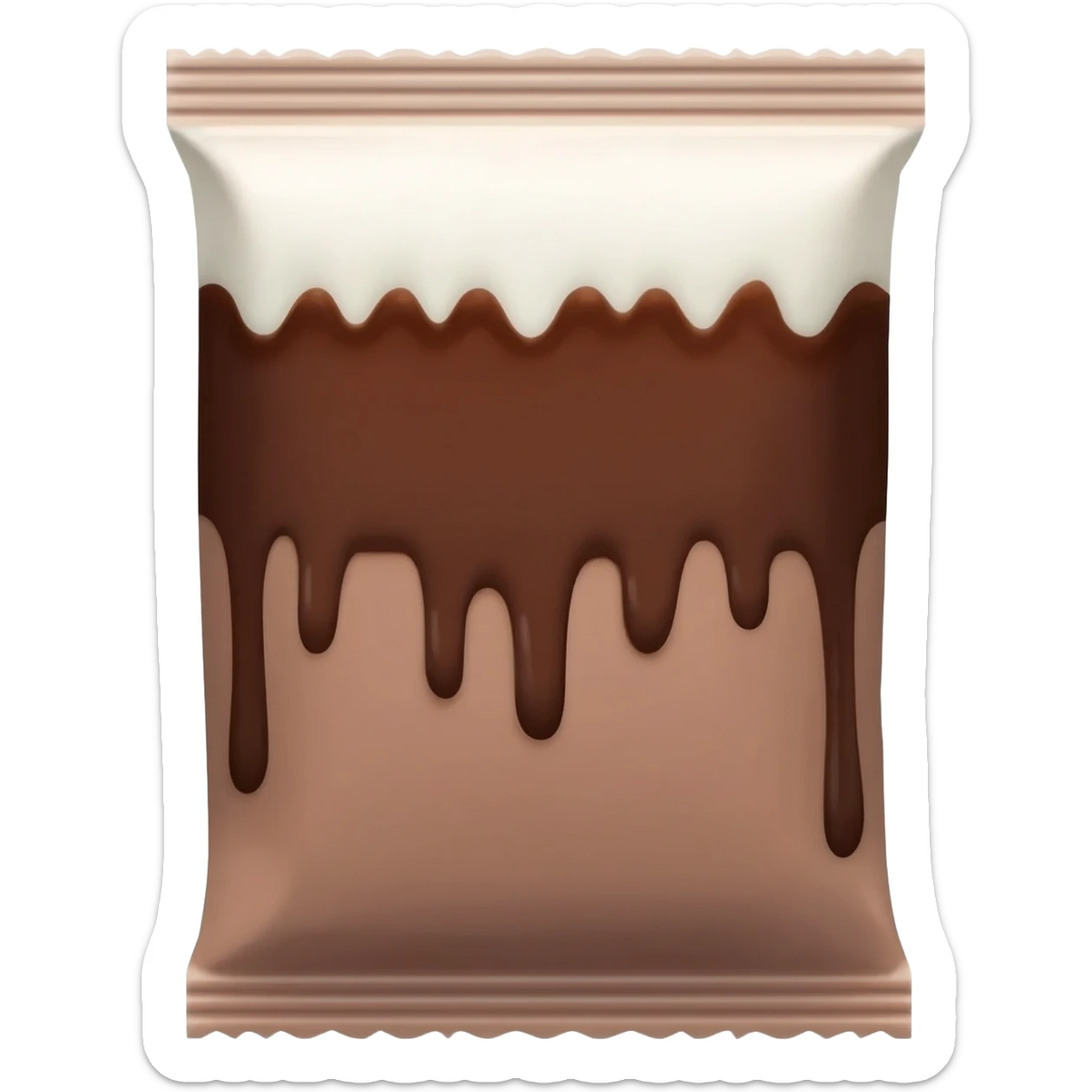 packet of Christmas hot chocolate sticker