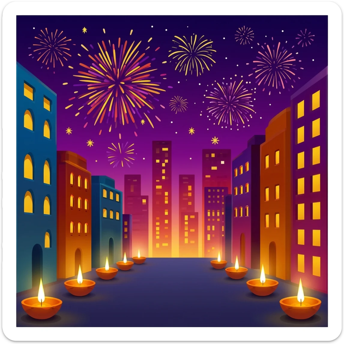 Diwali sticker