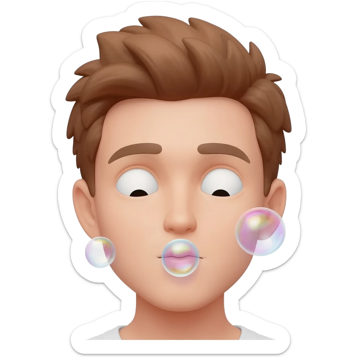 bubble blower sticker