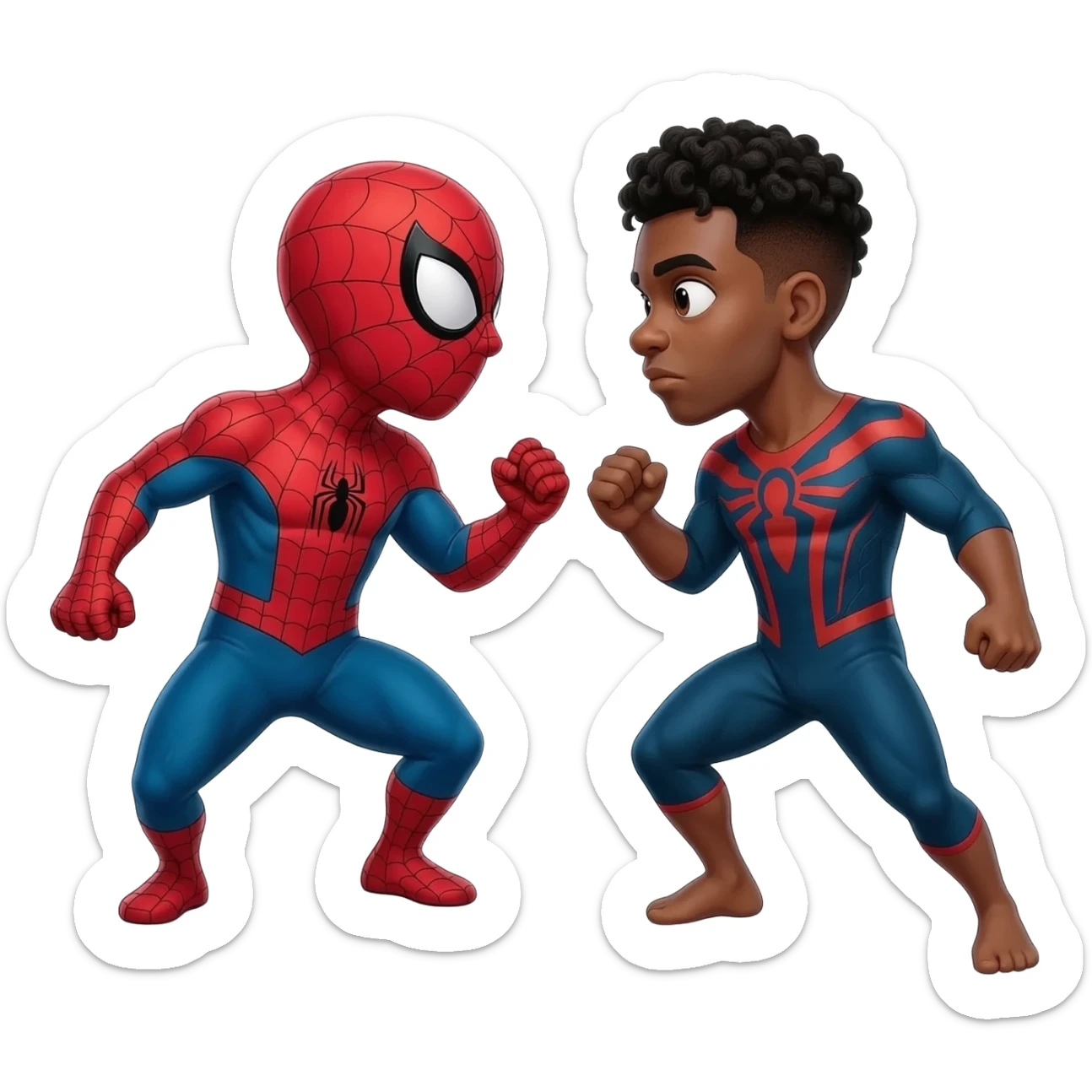 Spider man et miles morales sticker