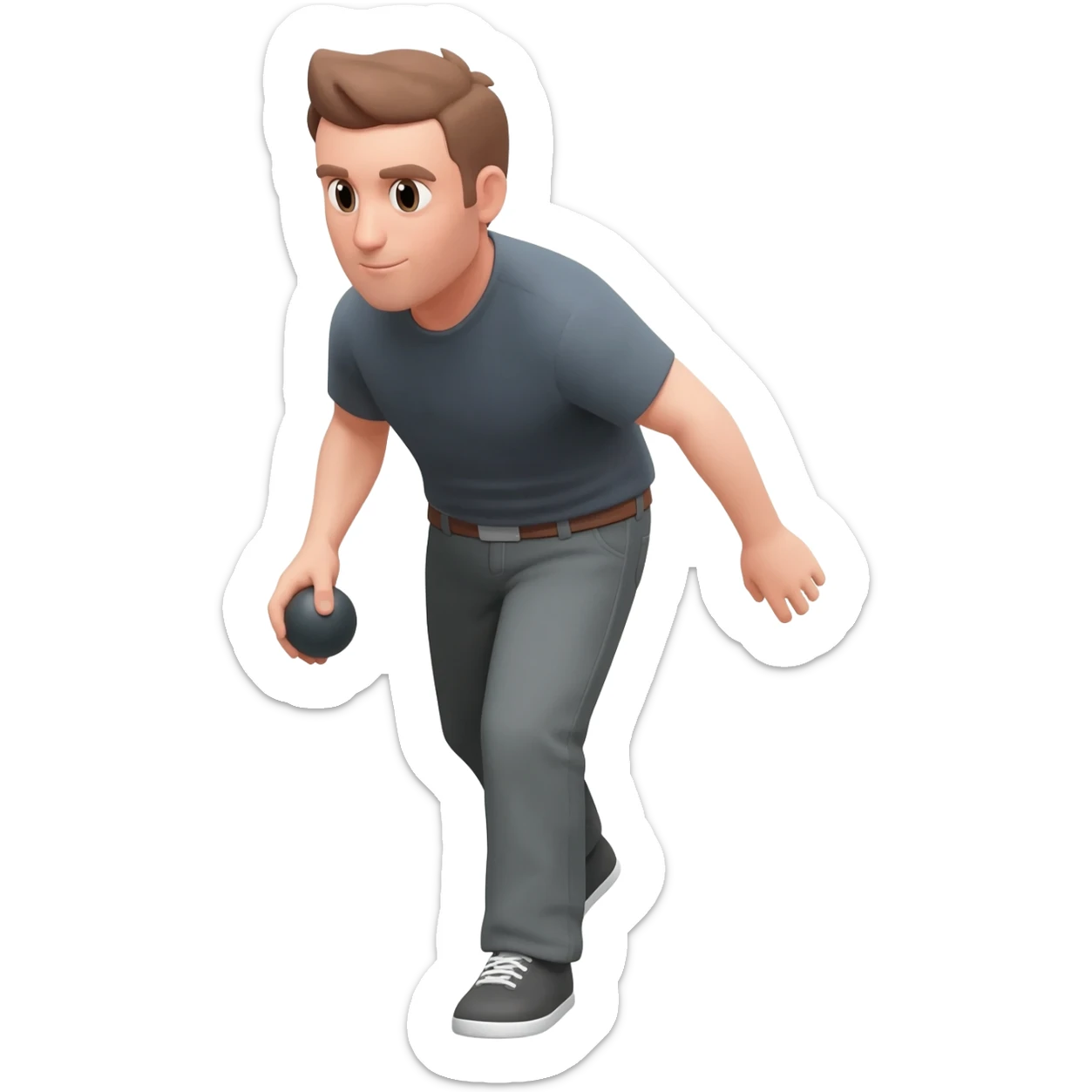 Je veux un emoji homme pétanque sticker