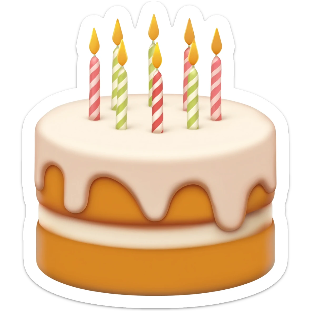 Happy birthday sticker