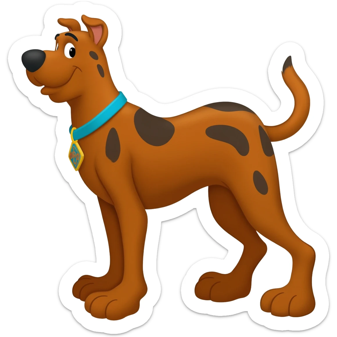 Scooby doo sticker