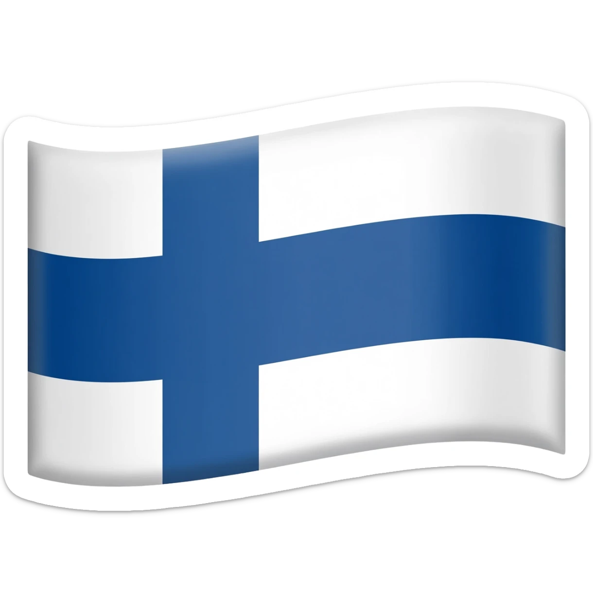 flag of Finland sticker