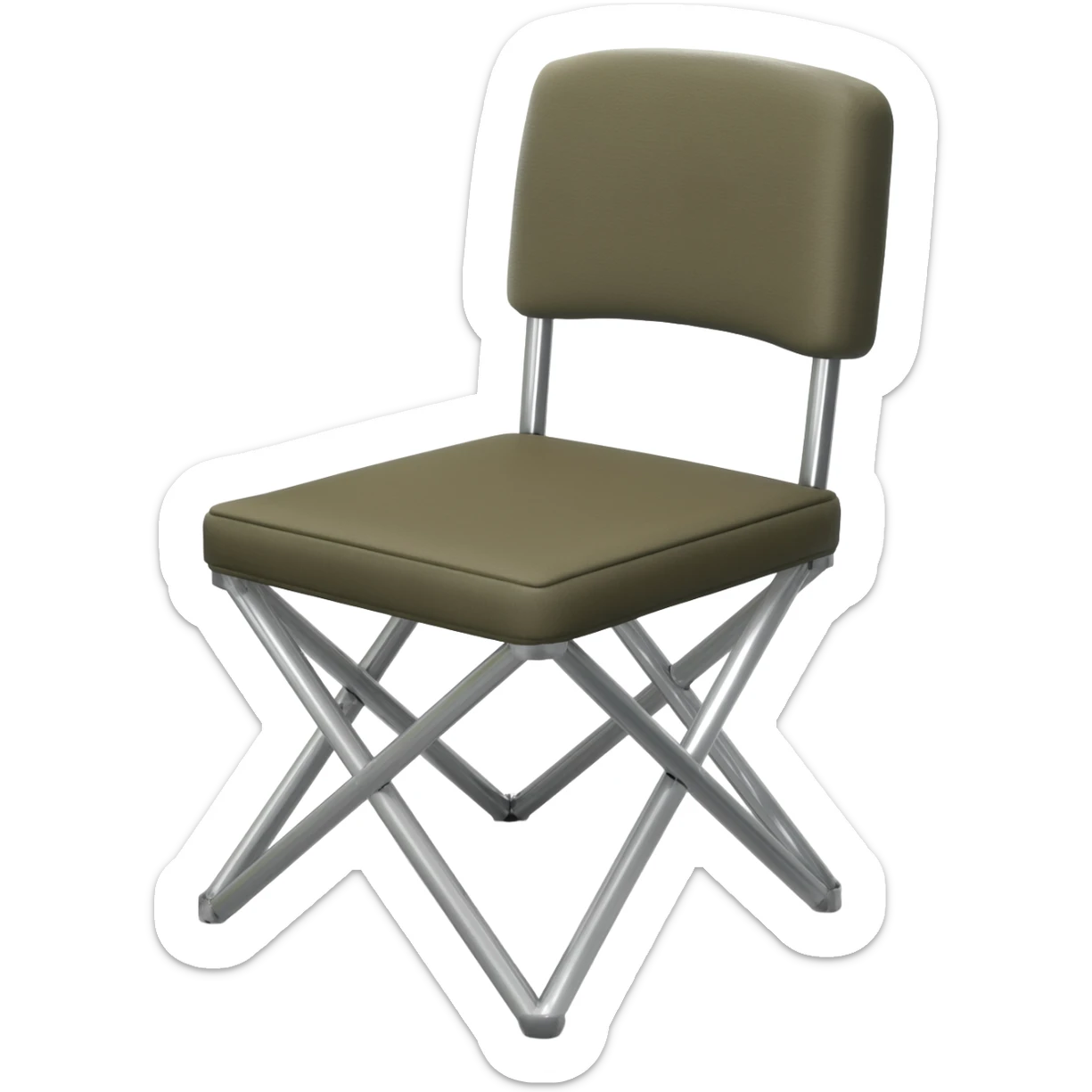 Fishing chair sticker