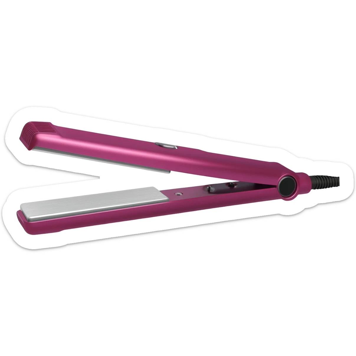 Plancha de cabello sticker