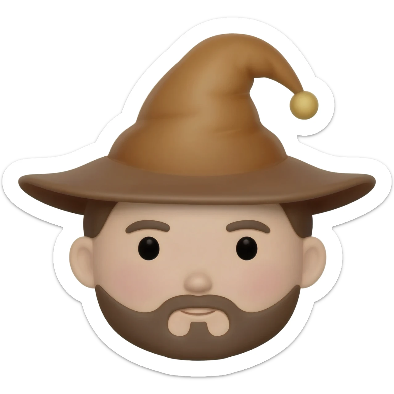 Face with Dunce cap sticker