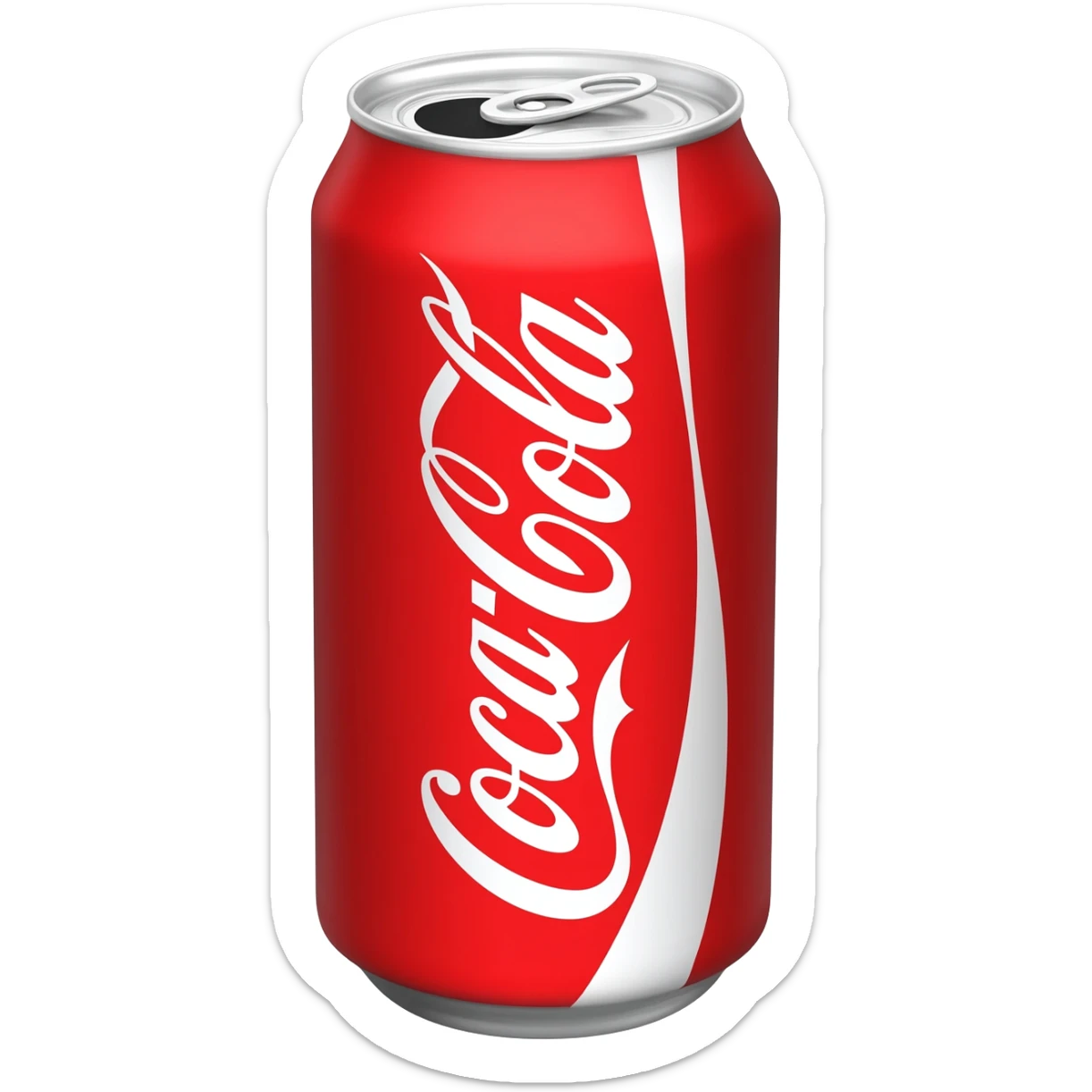 coca-cola can with dollars sticker