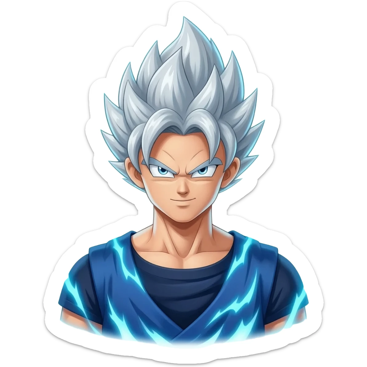 Goku instinto superior sticker