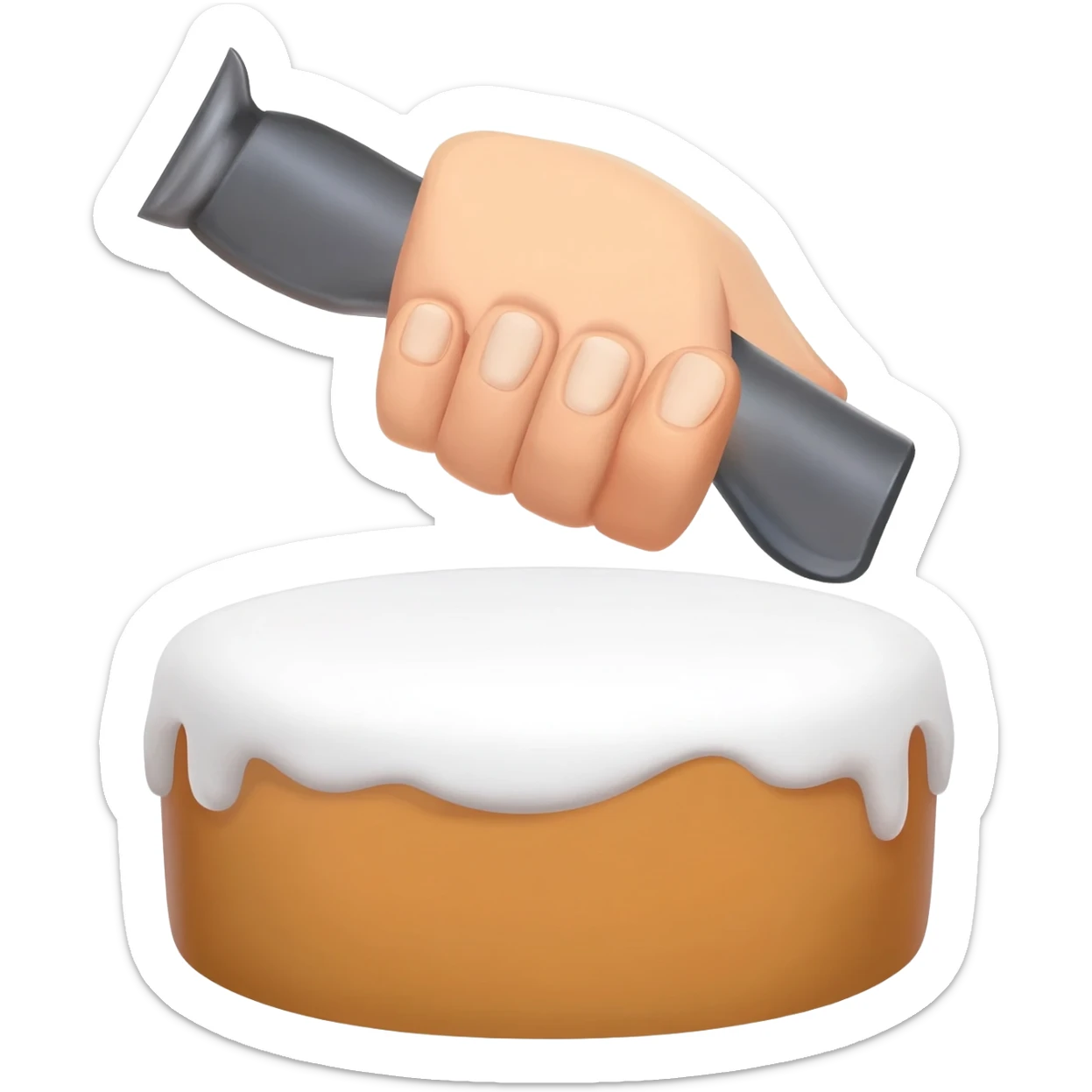 punch cake sticker