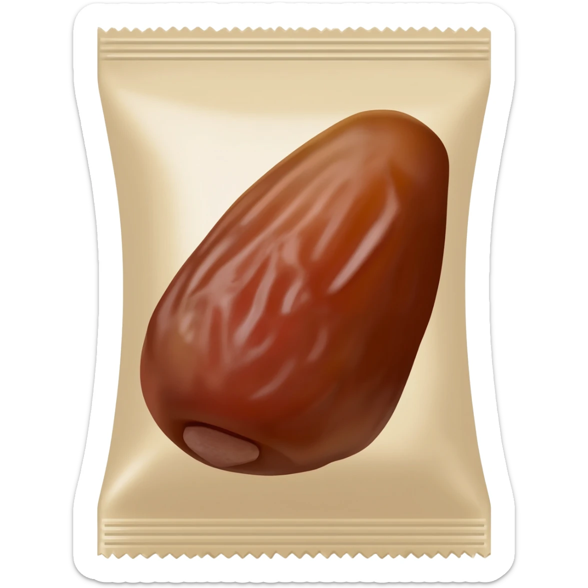 dates packet sticker