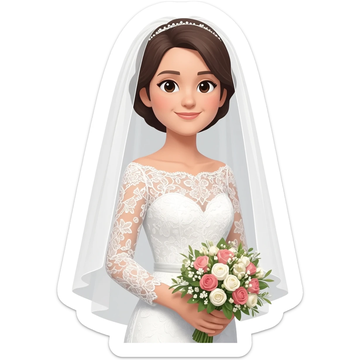 bride sticker