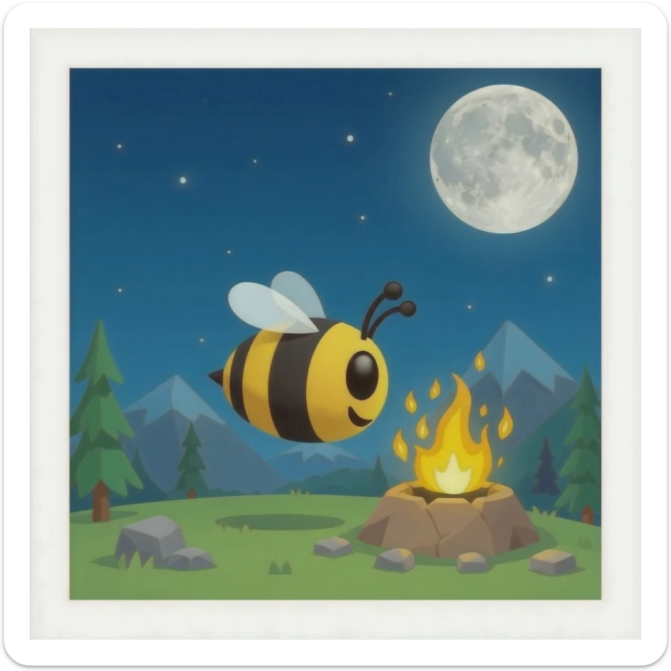 brumblebee rumble royal lunar forge factory sticker