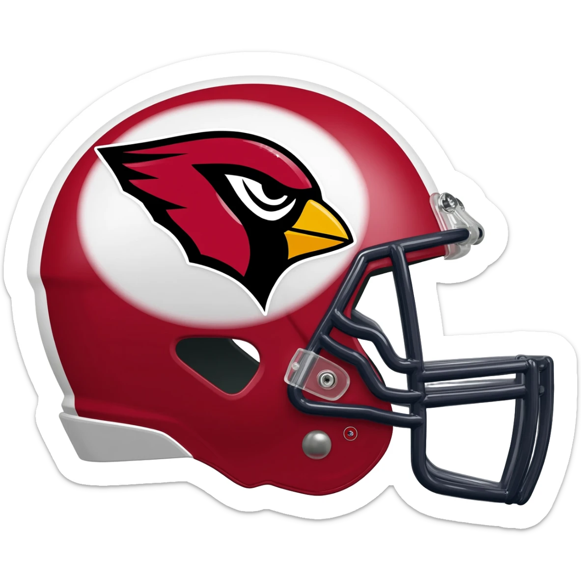 Arizona Cardinals NFL helmet sticker
