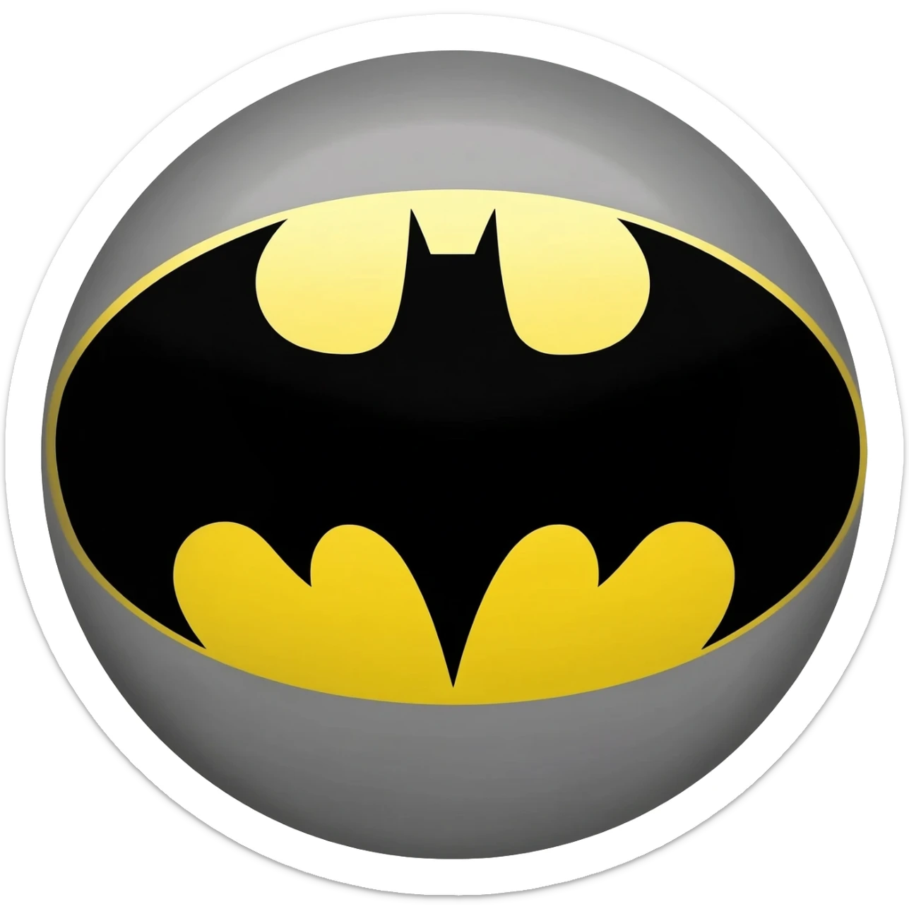 Batman logo sticker