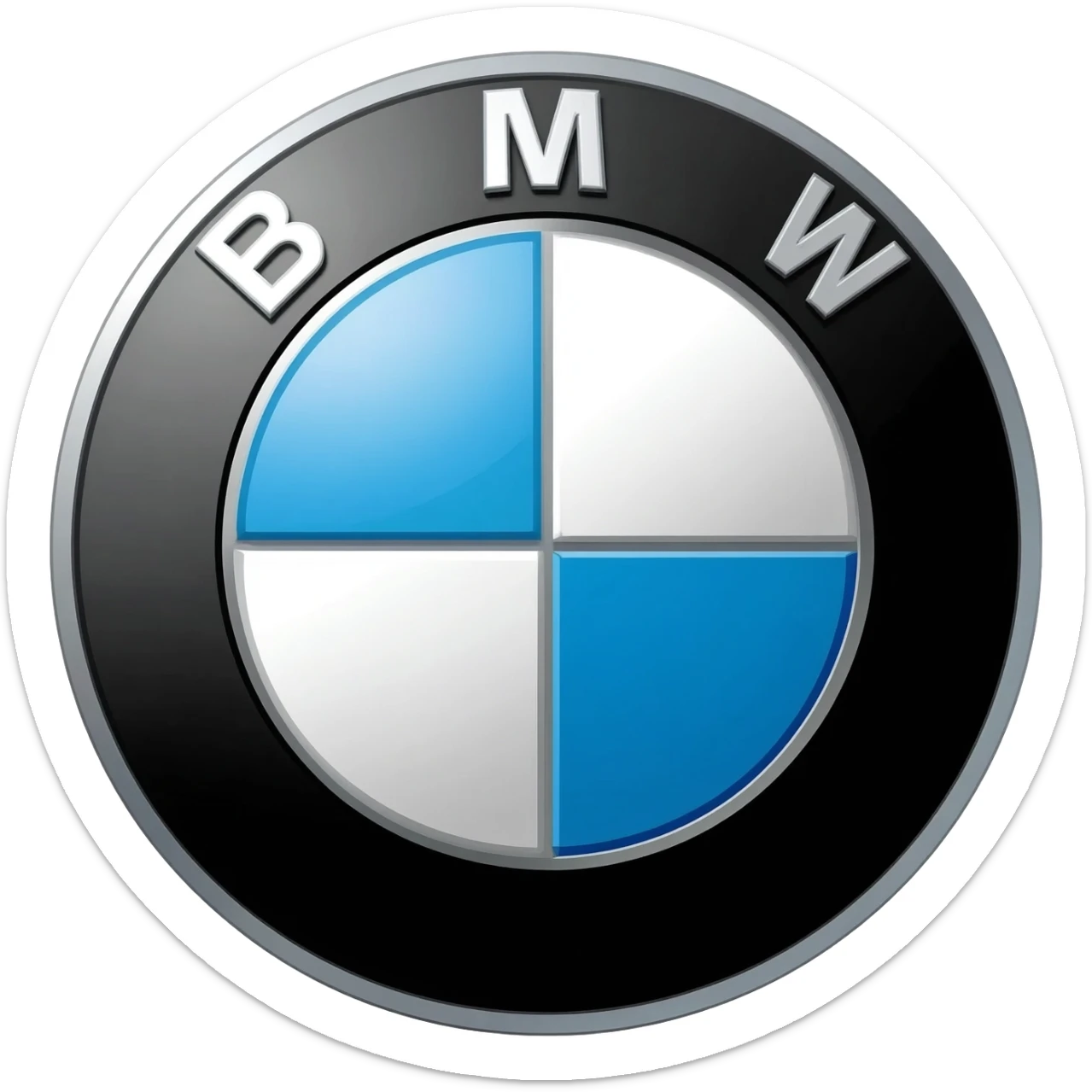 bmw логотип sticker