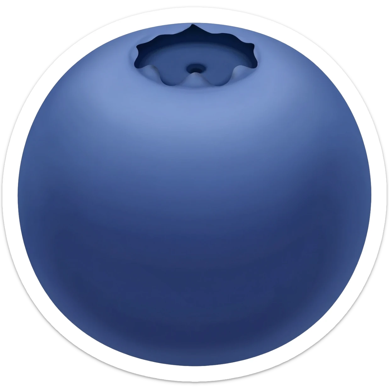 blueberry sticker