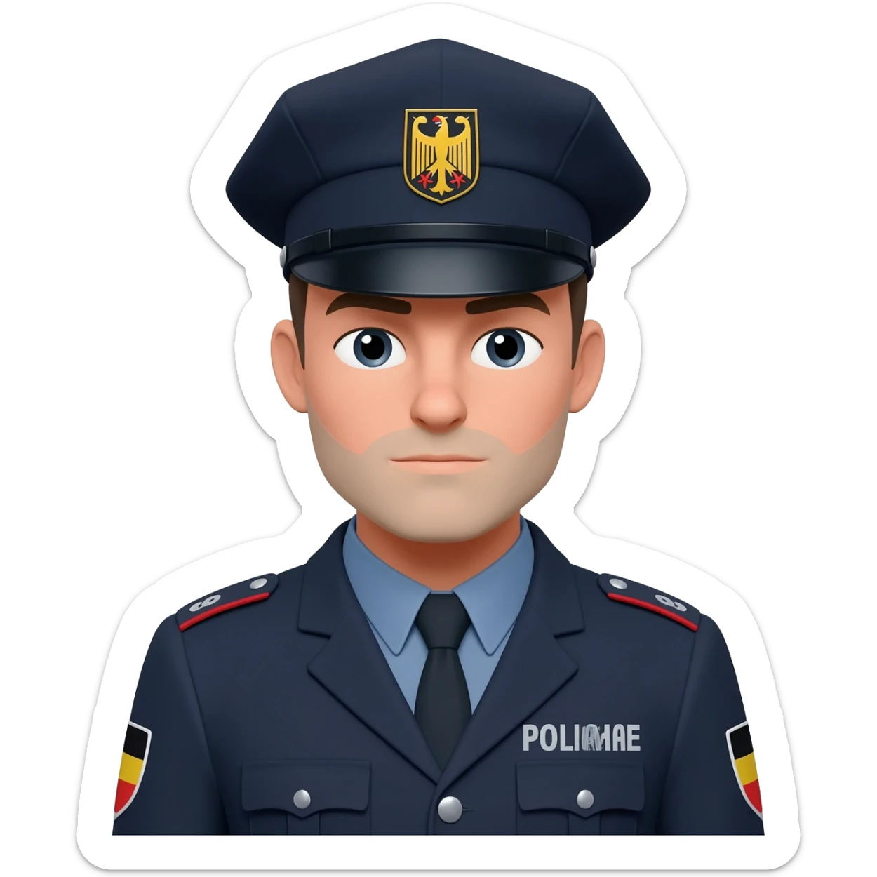 Deutsche Polizei sticker