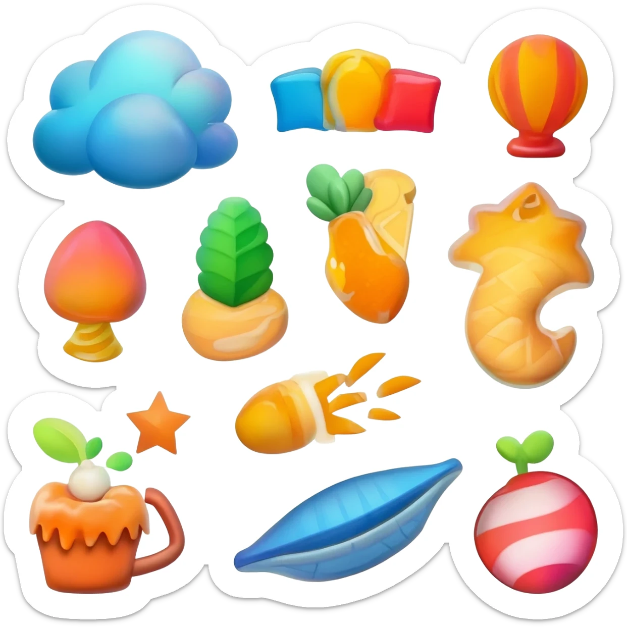 TOUS LES STICKERS sticker