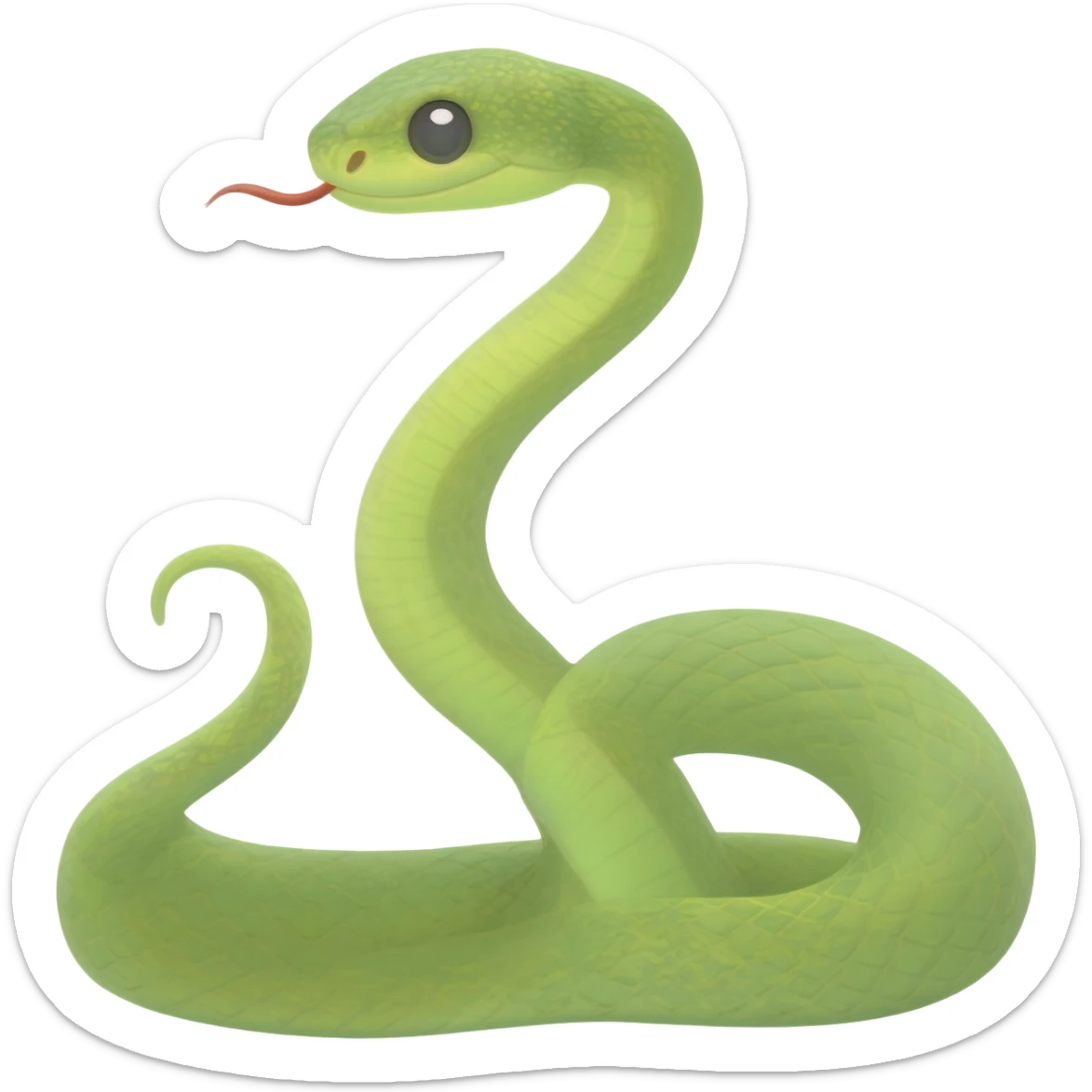 Snake Photoshoot sticker
