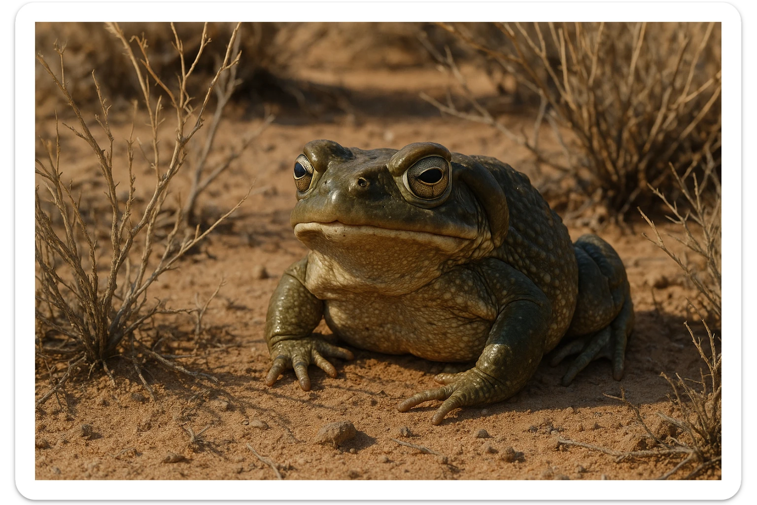 Sonoran toad sticker