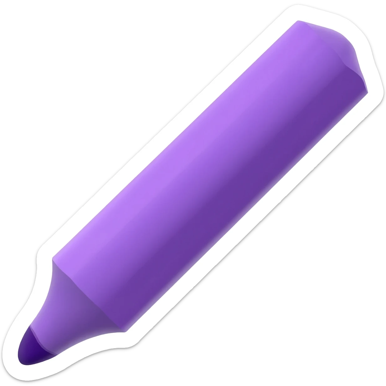 Purple Marker sticker