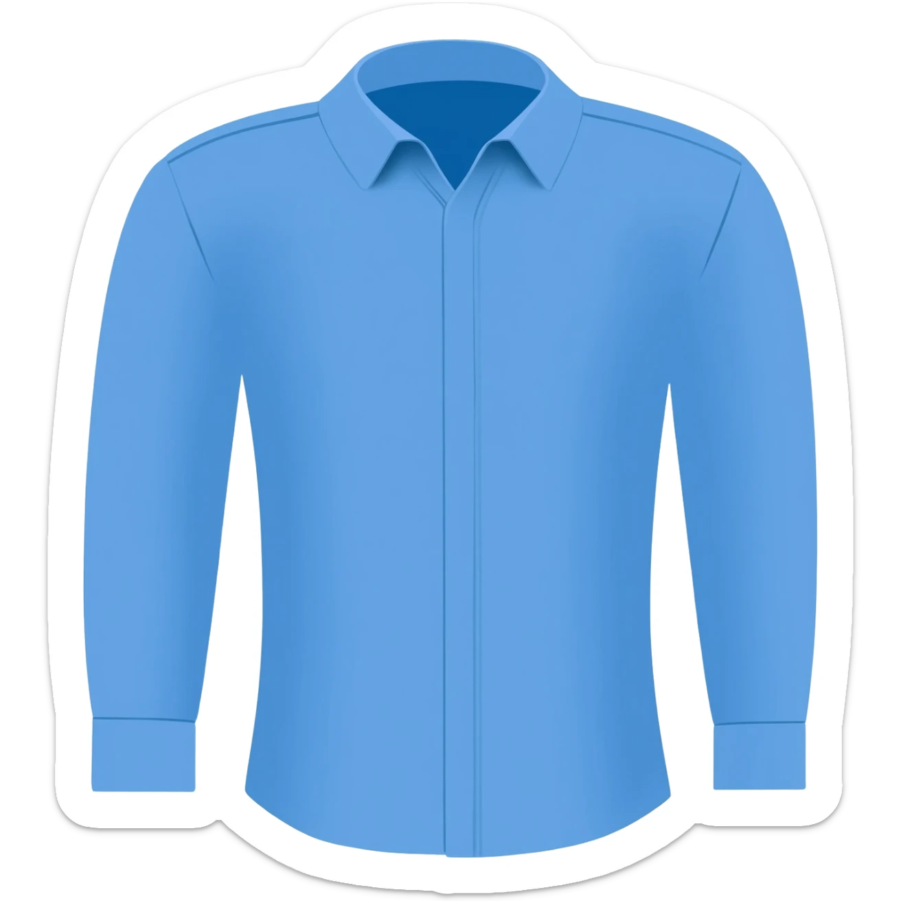 CAN YOU CHANGE THIS SHIRT TO BLUE sticker