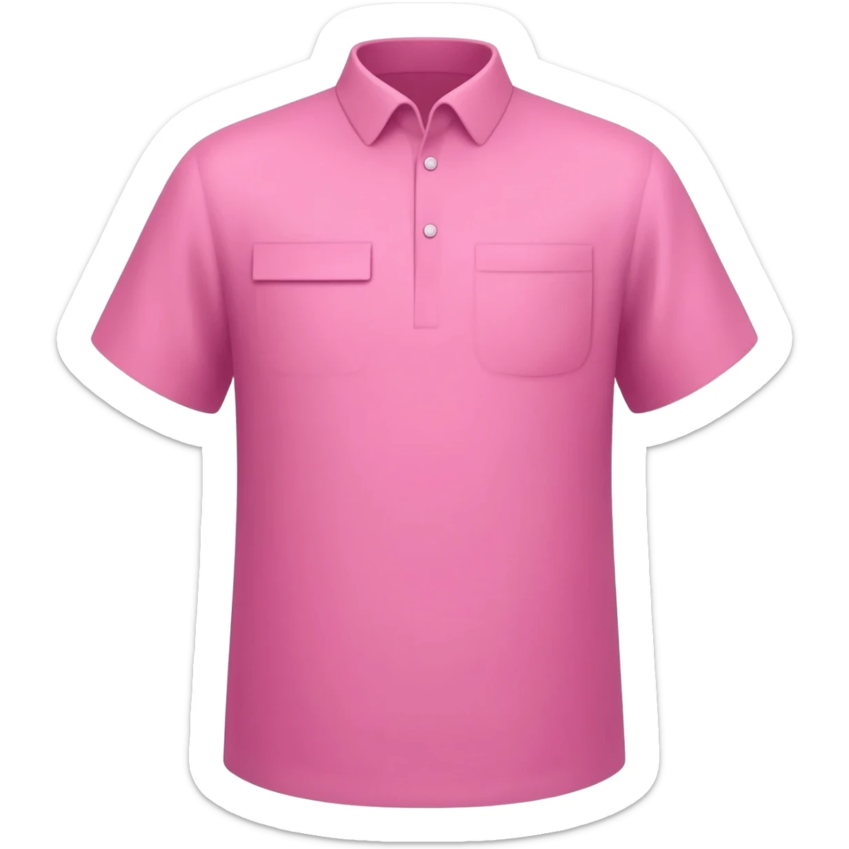 Pink baju kurung sticker