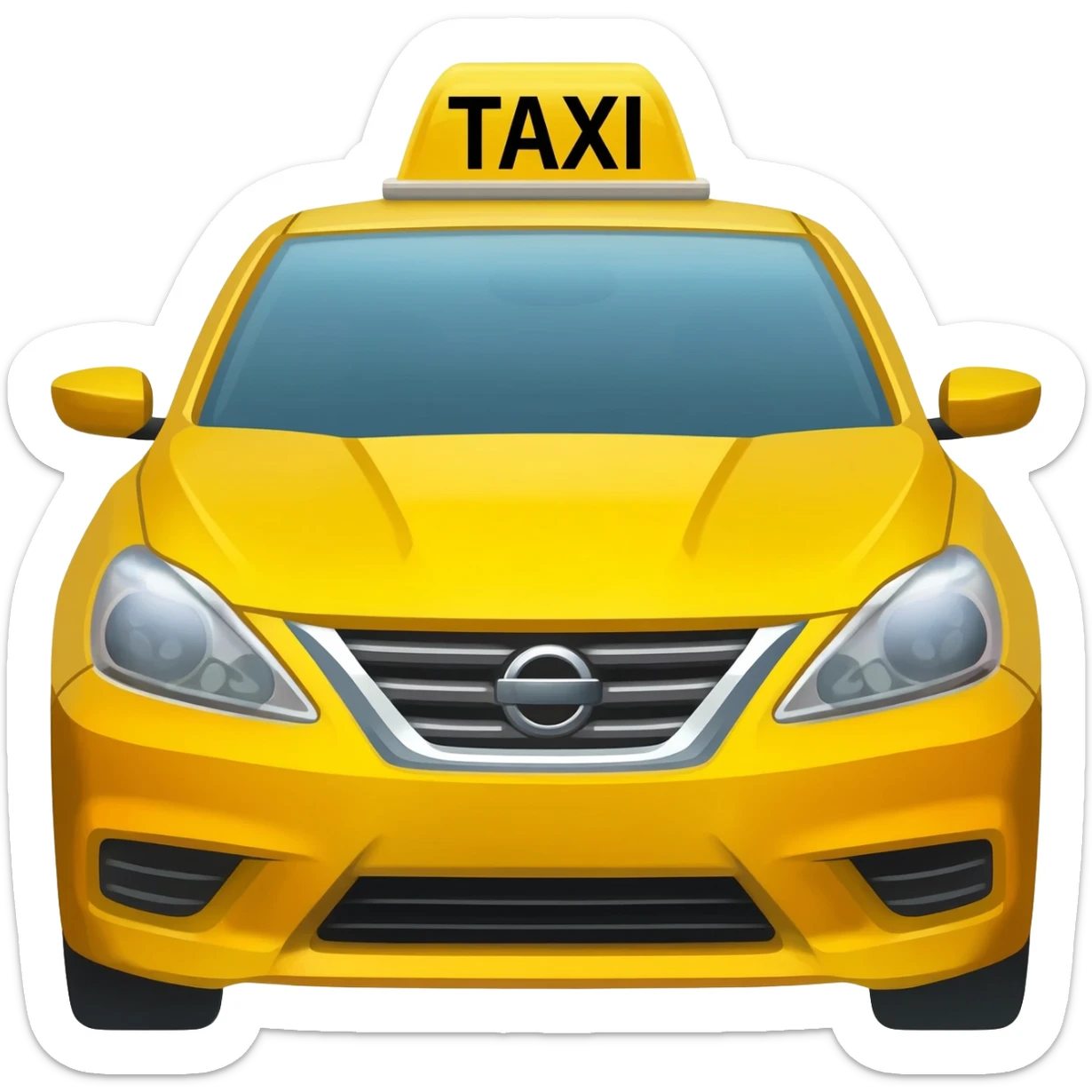 Nissan Sentra Taxi sticker