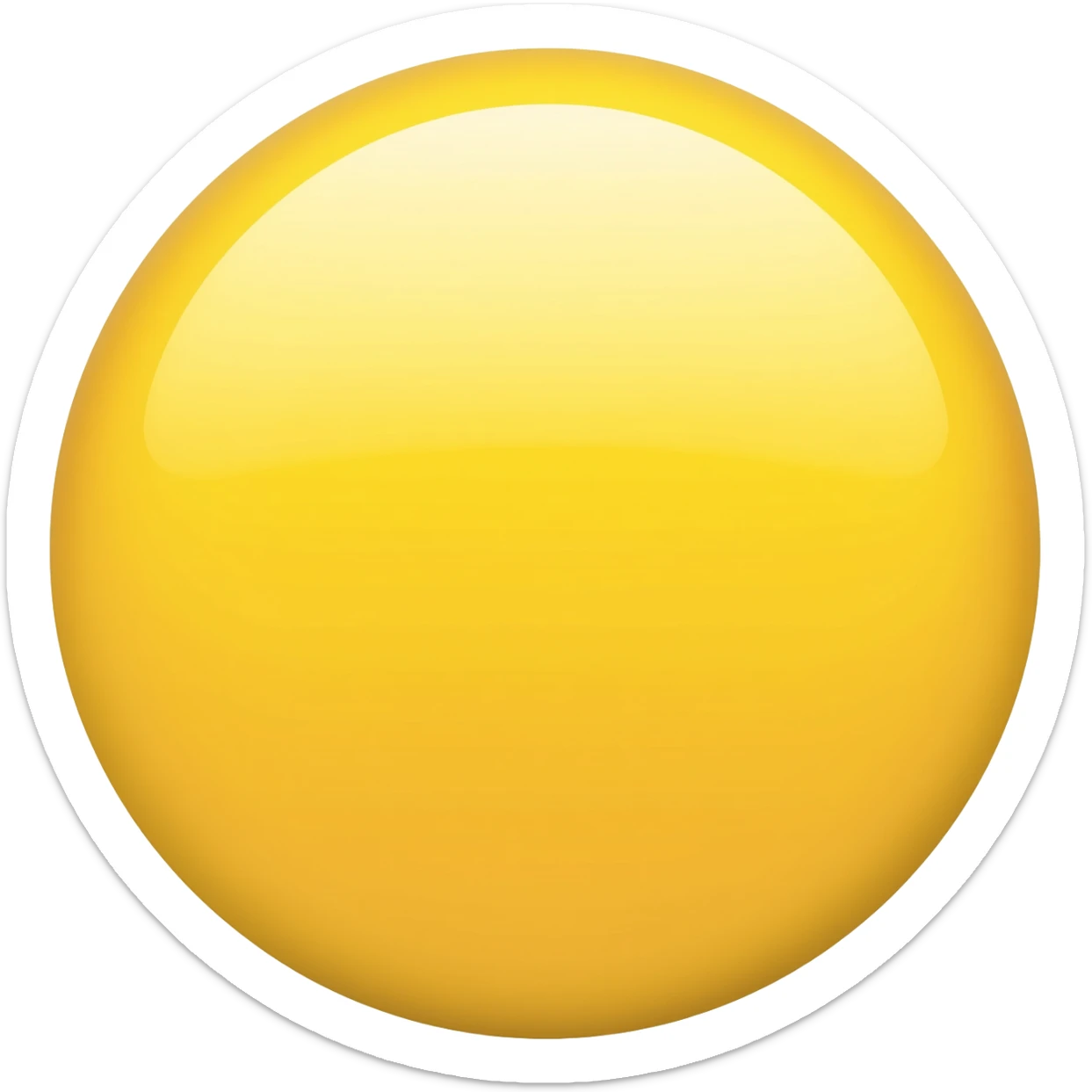 can you make it yellow now? sticker