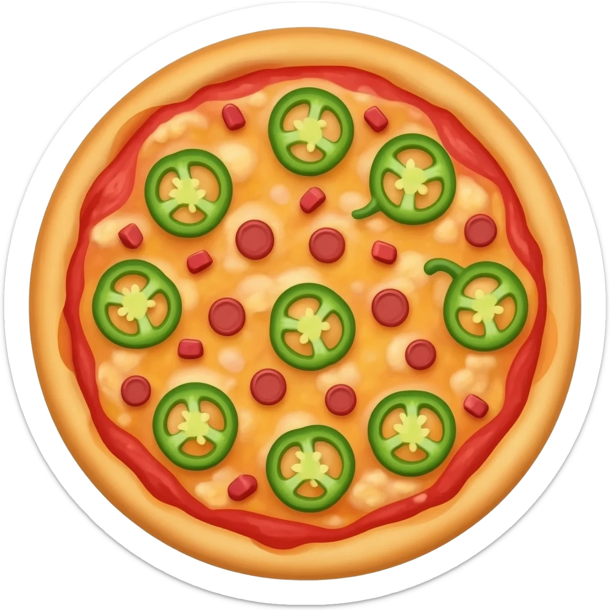 pizza piquante sticker