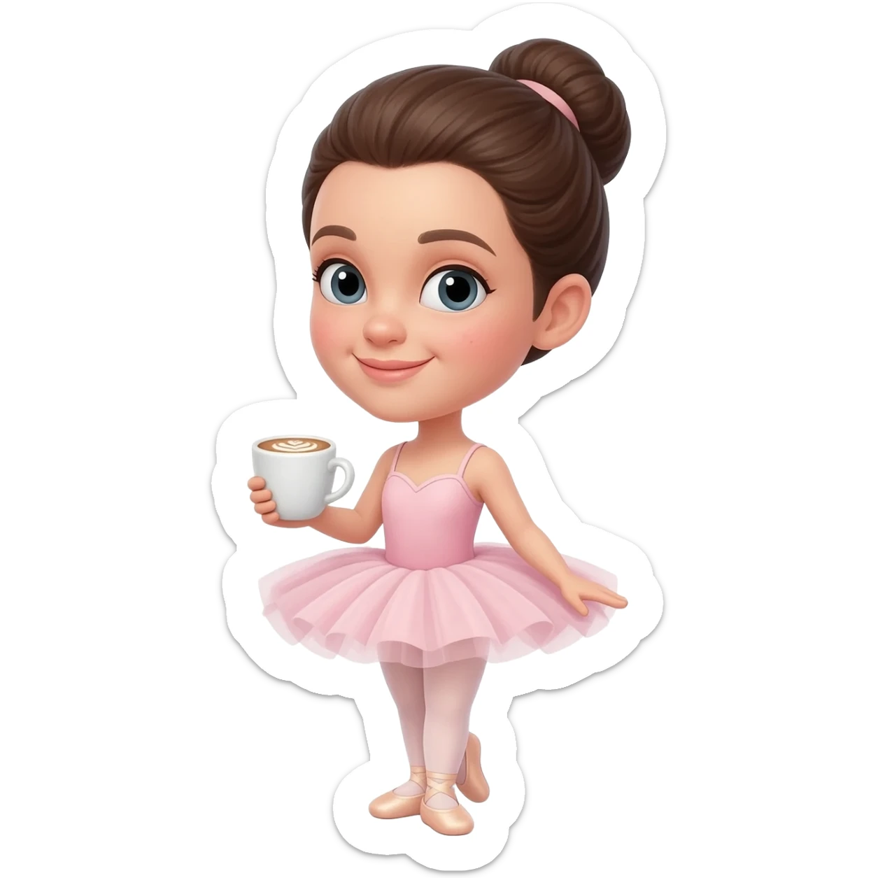 Ballerina cappuccina sticker