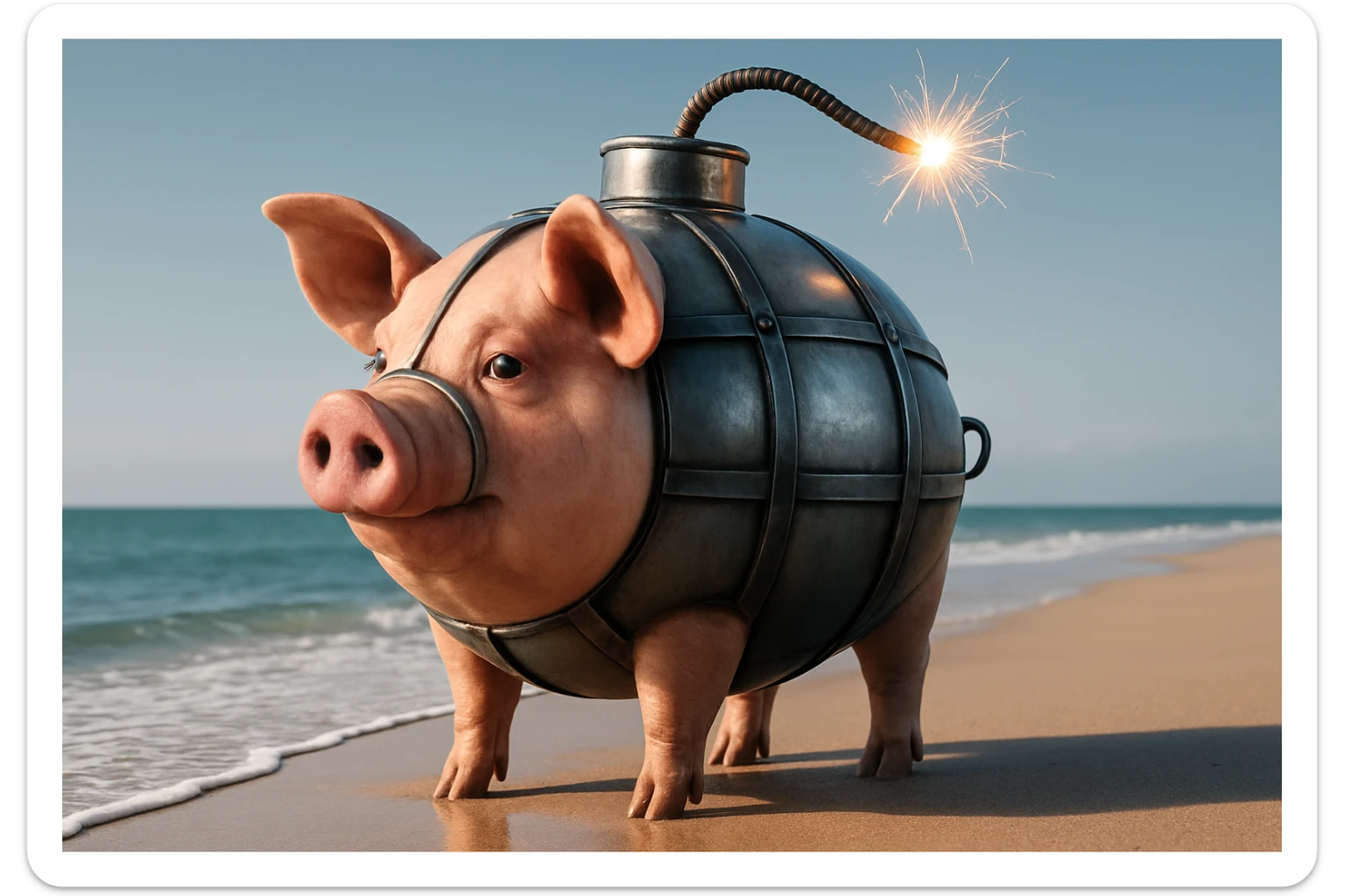 crea una fotografia ratio 16.9 identica a esta no debes cambiar nada solo darmela en estilo Foto hiper realista,no debes agrgar elementos ni letras todo debe permanecer igual y con la isma paleta de colores y expresiones.puede arreglar unpoco parta qsean mas vivos los colores sticker