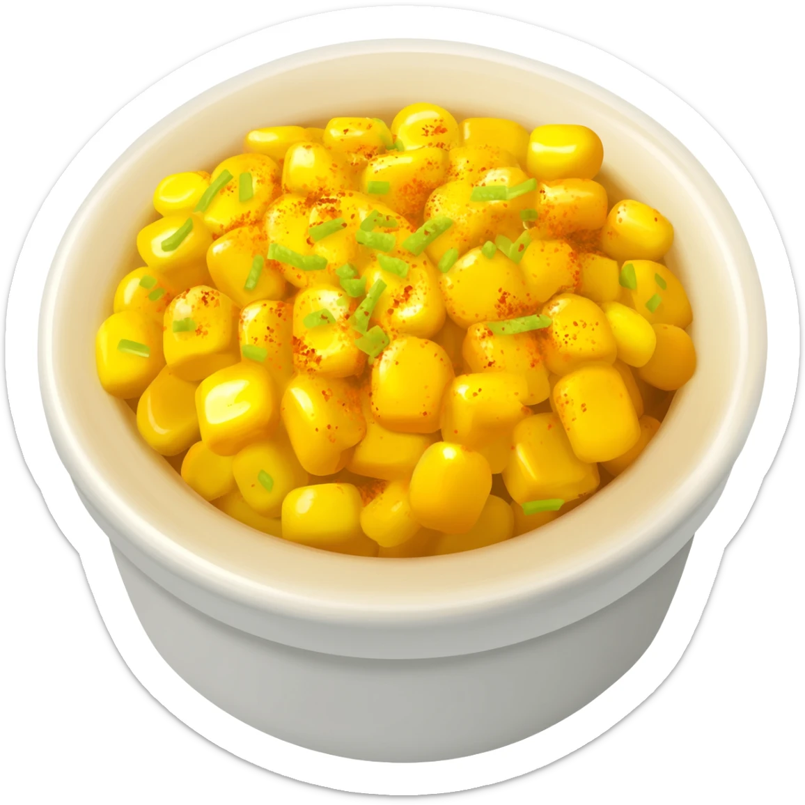 Esquites food sticker