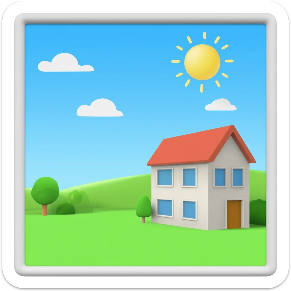 Casa inteligente sticker