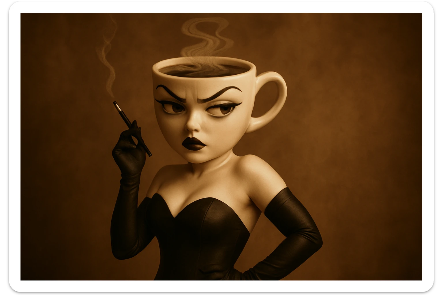 crea una fotografia ratio 16.9 identica a esta no debes cambiar nada solo darmela en estilo Foto hiper realista,no debes agrgar elementos ni letras todo debe permanecer igual y con la isma paleta de colores y expresiones.puede arreglar unpoco parta qsean mas vivos los colores sticker