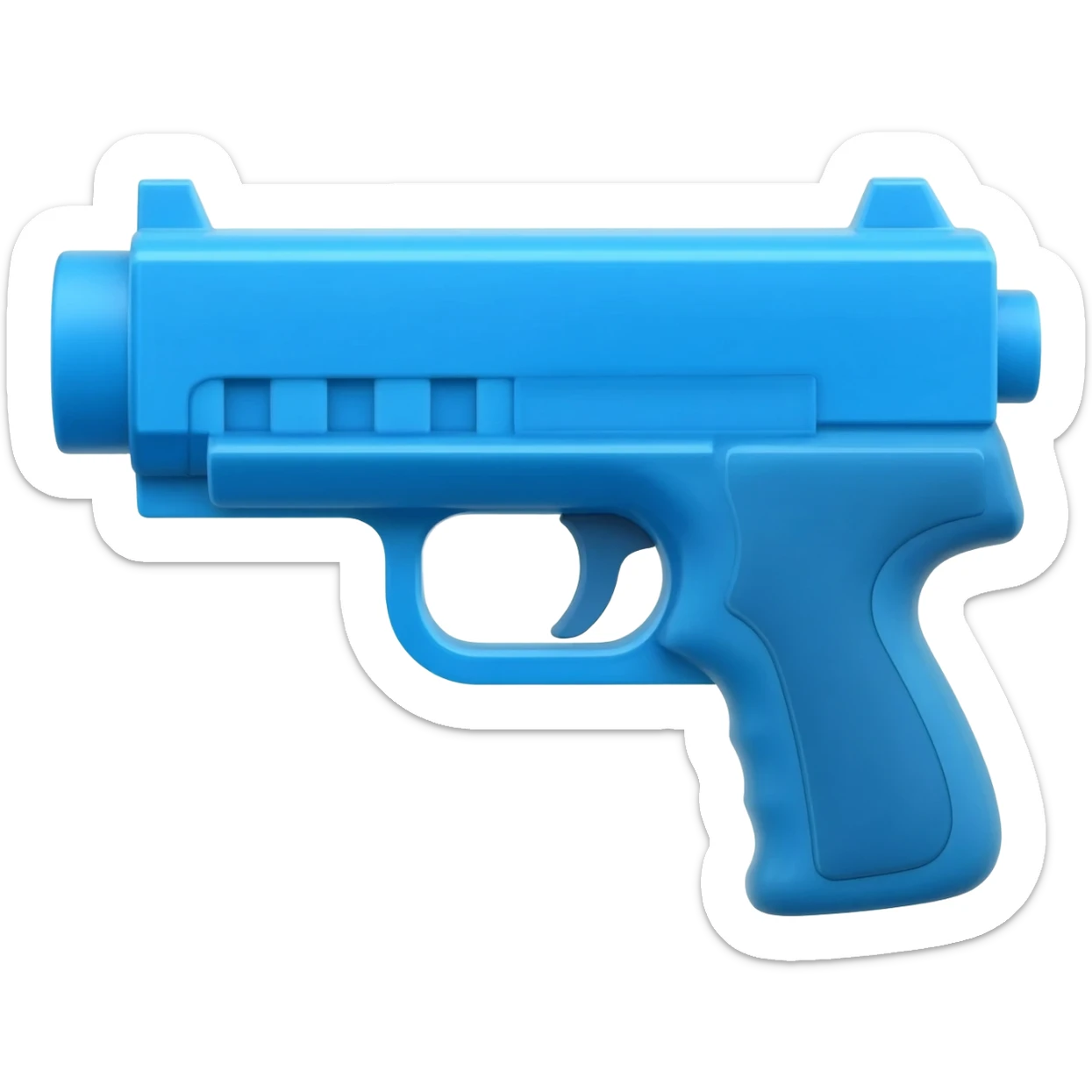Water gun sticker