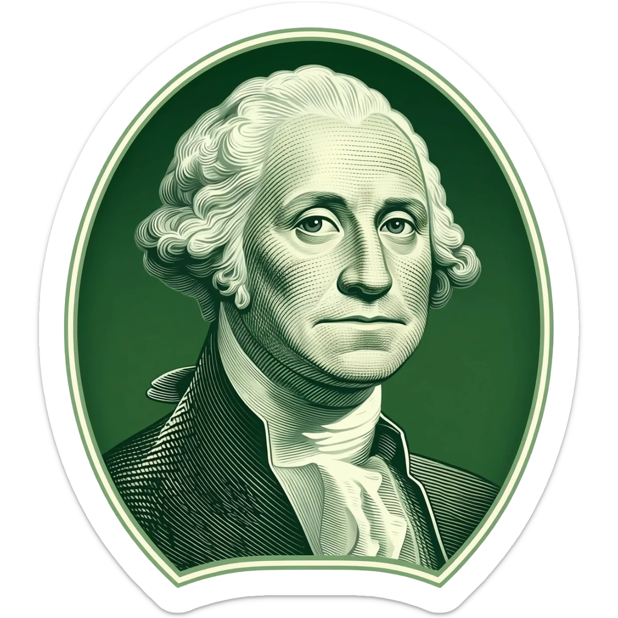 Money or a note sticker