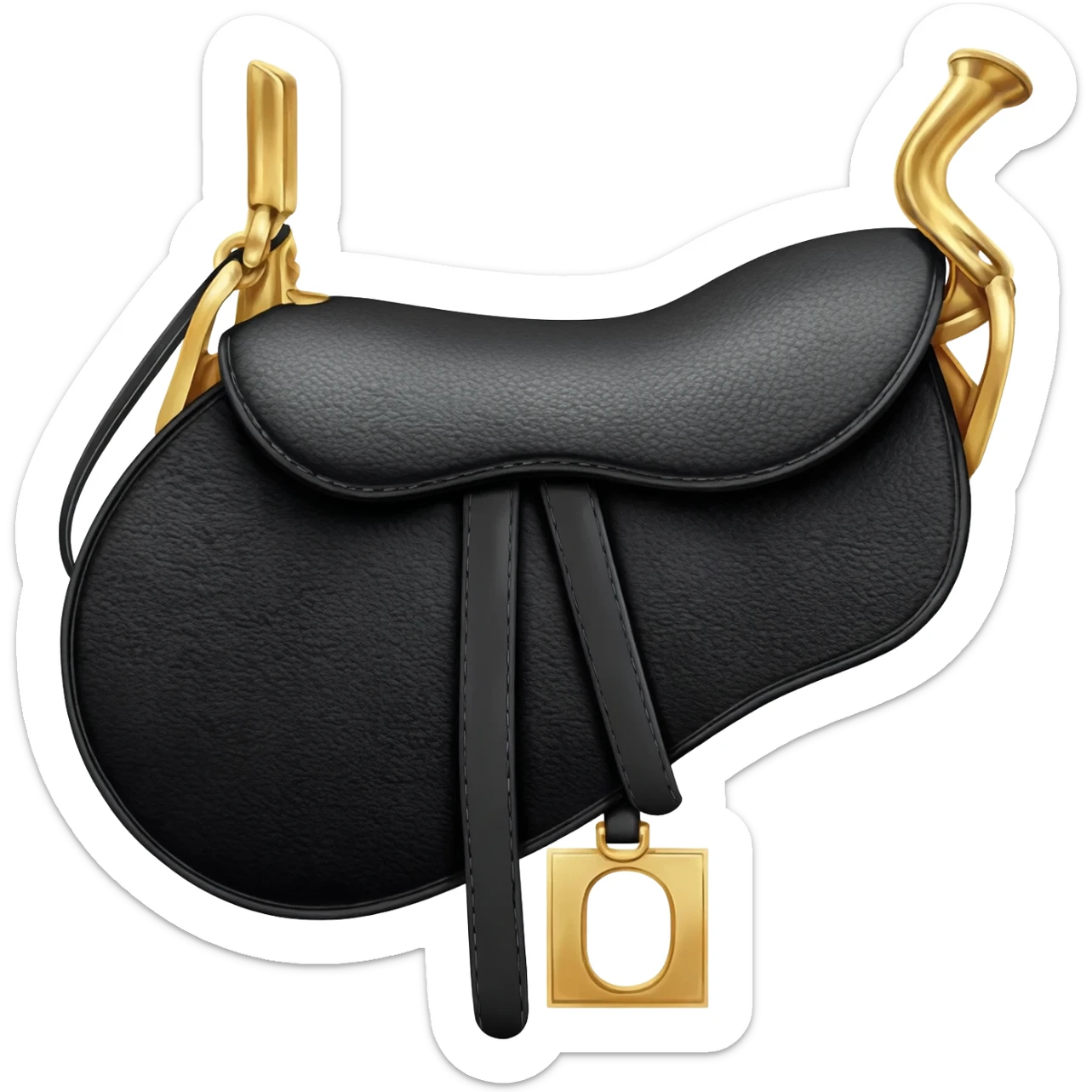 rare saddle dior bag sticker