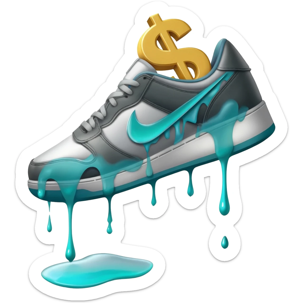 Nike drip 1000000 sticker