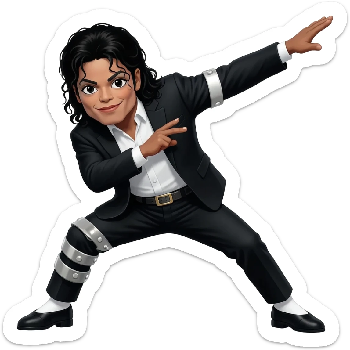 michael jackson dab sticker