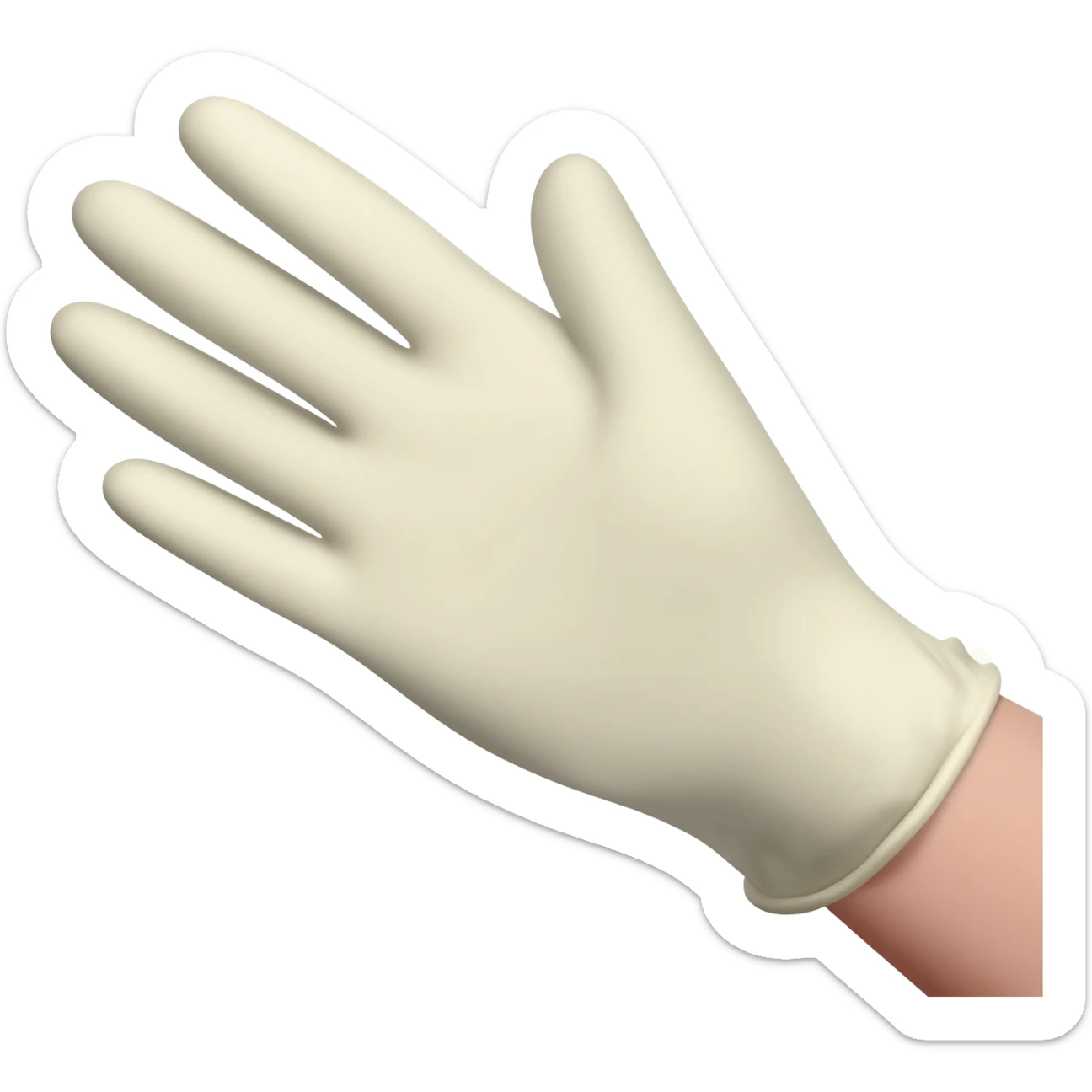 latex gloves sticker